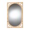 Bali & Pari Isley Modern Bohemian Natural Brown Rattan Accent Wall Mirror 242-13559-ZORO - alternate 1